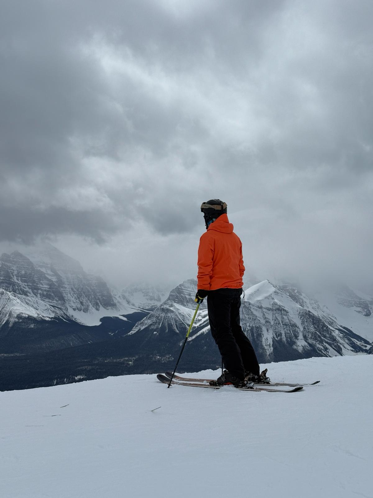 On the mountain at Lake Louise